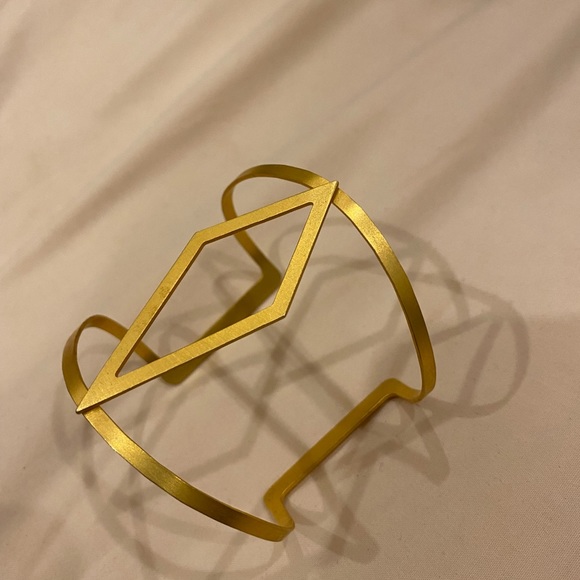 Gold Cuff Bracelet - Picture 3 of 3